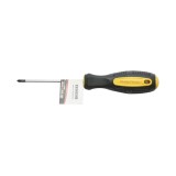 Surubelnita in cruce PH3x75 mm cu varf magnetic Cr-V Breckner