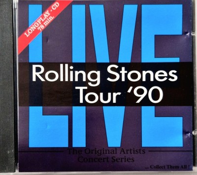 The Rolling Stones &amp;ndash; Tour &amp;#039;90 _ NM / NM cd muzica rock clasic _ Arriba,Germania, 1993 ( editie neoficiala ) foto