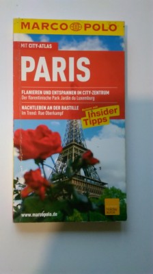 PARIS - Mit City Atlas (ghid turistic in germana) colectia MARCO POLO (5+1)5 foto