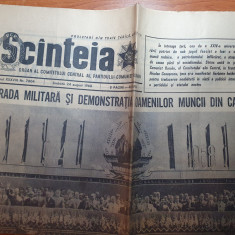 scanteia 24 august 1968-parada militara din ziua de 23 august