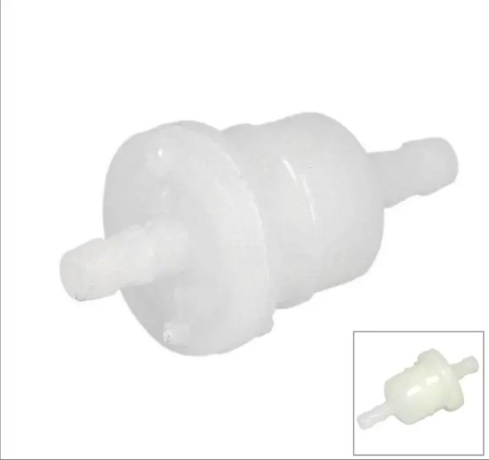 Filtru benzina D. 6mm - culoare: alb