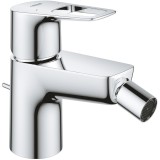 Baterie bideu Grohe Bauloop 23338001, 3/8&amp;#039;&amp;#039;, monocomanda, marimea S, Crom