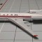 Machetă metalică avion Tarom Tupolev TU-154B2 YR-TPA, scara 1:400, 12x9 cm