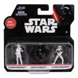 JADA STAR WARS SET 3 NANO FIGURINE METALICE 4CM