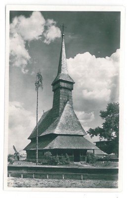 1550 - BUCURESTI, Village Museum, Romania - old postcard, real PHOTO - unused foto