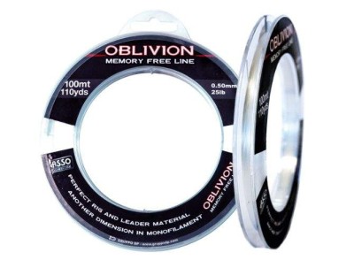 Fir Monofilament Asso Oblivion Shock Leader, 0.60mm, 100m, Transparent foto