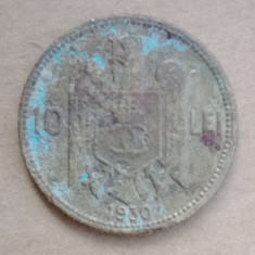 Monedă 10 Lei 1930 , Monetăria Royal Mint