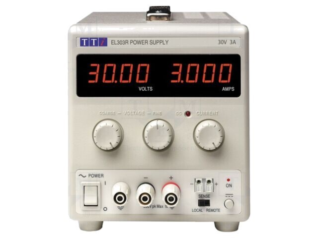 Alimentator de laborator liniar AIM-TTI 0-30V DC 0-3A canal unic