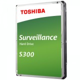 HDD TOSHIBA 8TB, S300 PRO, 7.200 rpm, buffer 256 MB, pt supraveghere, &quot;HDWT380UZSVA&quot;