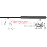 Amortizor portbagaj KIA CEED SW (ED) (2007 - 2012) METZGER 2110536