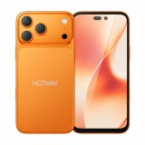 Cumpara ieftin Telefon Mobil HOTWAV A18 Pro Max, Portocaliu, 4G LTE, NFC, 6.65, HD+, 16GB RAM (4GB + 12GB extensibili), 128GB ROM, Octa-Core, 5160mAh 10W, Android 16