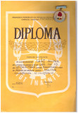 Diploma Pionier de frunte 1984 cu insigna atasata
