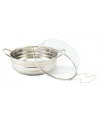 Cratita inox, prajit cartofi, 24cm Cratita inox, prajit cartofi, 24cm