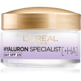 L&rsquo;Or&eacute;al Paris Hyaluron Specialist crema hidratanta pentru umplere SPF 20 50 ml