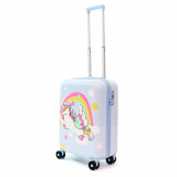 Troler Unicorn Bleu 55X24X40 ComfortTravel Luggage, Ella Icon