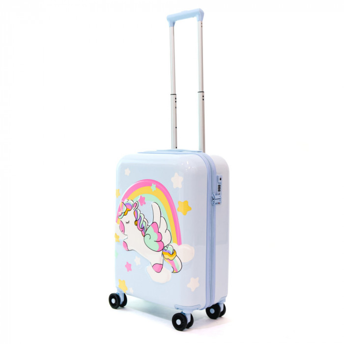 Troler Unicorn Bleu 55X24X40 ComfortTravel Luggage