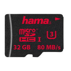 Card de memorie Hama micro SDHC 32GB, UHS-I + Adaptor