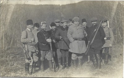 P2091N V&amp;acirc;nători cu puști, Rusia țaristă foto