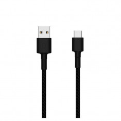 Cablu de date Xiaomi Mi Type-C Braided Cable Black foto