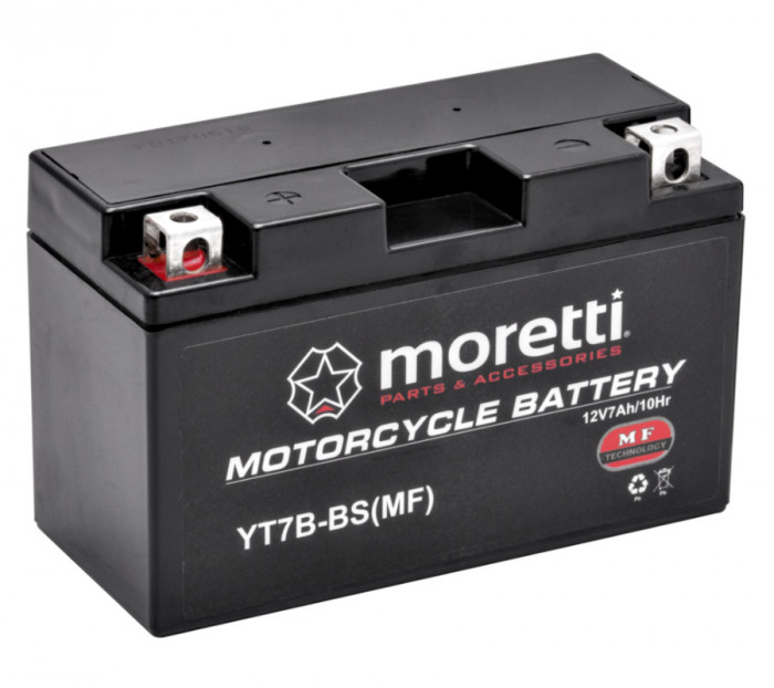 Baterie moto/atv AGM 12v, 7ah, Gel, MT7B-BS Cod Produs: MX_NEW AKUYT7B-BSXXMOR000