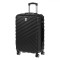 Troler ABS, Black, Trei M&acirc;nere, Patru Roți Rotative, Capacitate 35L