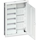 Tablou ST 60M (5x12) cu sectiune multimedia usa plina Hager FWU52K1
