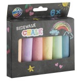 Set creta de asfalt, Grafix, 6 bucati