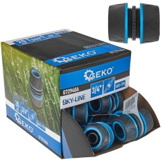 Set conectori reparare furtun 3 / 4&quot; Sky-Line, 20 bucati, Geko G72940A