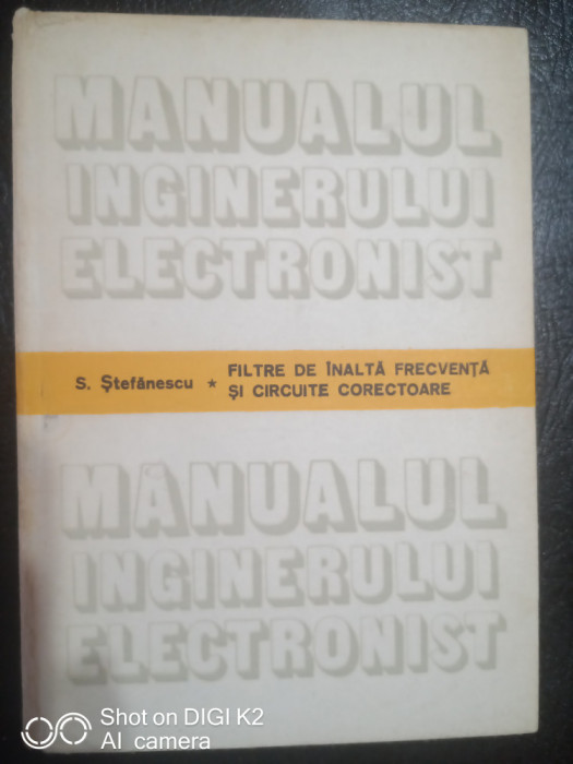 Manualul ing electronist-Filtre de inalta frecventa si circuite corectoare