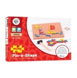 Cumpara ieftin Set creativ BigJigs Toys - Forme din lemn