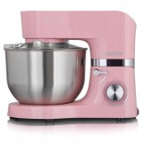 Mixer cu bol HEINRICH&amp;#039;S HKM 6278 ROSA, 6 viteze, 1300 W, 6.5 L, Roz