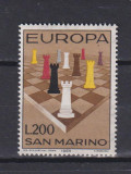 SAN MARINO,1965 EUROPA SAH MI.842 MNH, Nestampilat