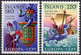 Islanda 1981 - Europa-cept 2v.neuzat,perfecta stare(z), Nestampilat