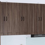 vidaXL Dulap de bucătărie Stejar &icirc;nchis 60 x 31 x 100 cm Lemn compozit 885492