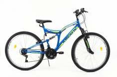 Bicicleta Mtb Kreativ 2641 Albastru M 26 inch foto