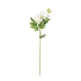 Floare decorativa artificiala, Frezia, Alb, 64 cm, ATU-084507, Oem