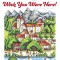 Creative Haven Wish You Were Here! Coloring Book