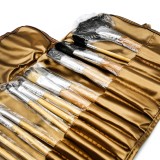 Cumpara ieftin Set 24 pensule pentru make-up, Global Fashion, culoare aurie