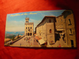 Ilustrata San Marino bogat francata , necirculata, Printata