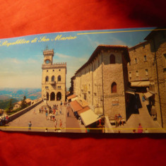 Ilustrata San Marino bogat francata , necirculata