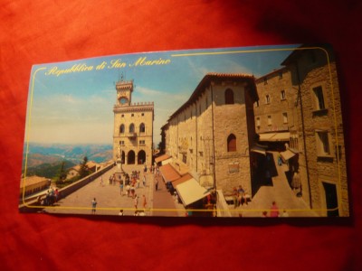 Ilustrata San Marino bogat francata , necirculata foto