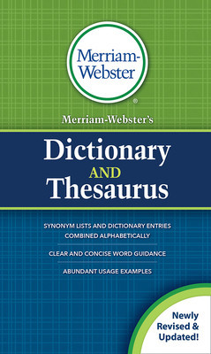 Merriam-Webster&amp;#039;s Dictionary and Thesaurus foto