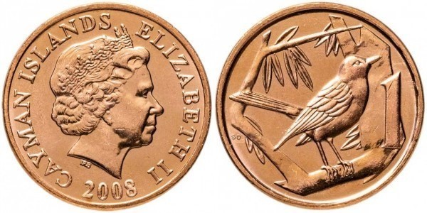 Insulele Cayman 2008 - 1 cent UNC