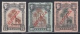 Nyassa Mozambic 1911 - Girafă - Timbre neemise supratipar &bdquo;REPUBLICA&rdquo;, Sarniera, MH, Nestampilat