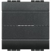 Intrerupator AXIAL cap scara Living Light Bticino 2M antracit L4053M2A