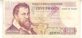 B11 - Bancnota foarte veche - Belgia - 100 franci - 1971