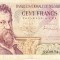 B11 - Bancnota foarte veche - Belgia - 100 franci - 1971