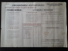 AF24 Afiș protecția muncii, Rom&acirc;nia comunistă