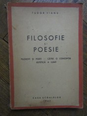 Tudor Vianu Filosofie si Poesie.Catre o conceptie estetica a lumii