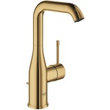 Baterie lavoar aurie Grohe Essence,L pipa pivotanta si ventil pop-up